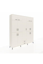 Hyperion Dolap 10 Raflı 2 Çekmeceli 4 Askılı 220x44x243 Aytaşı-Aytaşı/Aytaşı