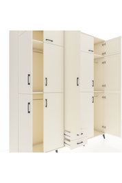 Hyperion Dolap 10 Raflı 2 Çekmeceli 4 Askılı 220x44x243 Aytaşı-Aytaşı/Aytaşı