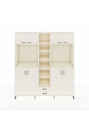 Hyperion Dolap 14 Raflı 2 Çekmeceli 2 Askılı 220x44x243 - S553M013V04B