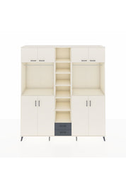 Hyperion Dolap 14 Raflı 2 Çekmeceli 2 Askılı 220x44x243 - S553M013V05B