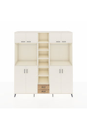 Hyperion Dolap 14 Raflı 2 Çekmeceli 2 Askılı 220x44x243 - S553M013V06B