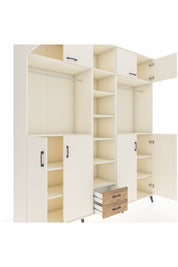 Hyperion Dolap 14 Raflı 2 Çekmeceli 2 Askılı 220x44x243 - S553M013V06B