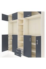 Hyperion Dolap 14 Raflı 2 Çekmeceli 2 Askılı 220x44x243 - S553M013V08B