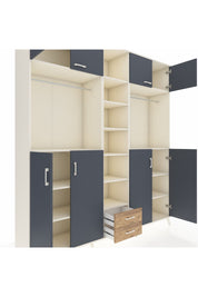 Hyperion Dolap 14 Raflı 2 Çekmeceli 2 Askılı 220x44x243 - S553M013V09B