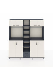 Hyperion Dolap 14 Raflı 2 Çekmeceli 2 Askılı 220x44x243 - S553M013V14B