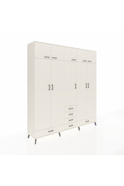 Hyperion Dolap 6 Raflı 6 Çekmeceli 4 Askılı 220x44x243 Aytaşı-Aytaşı/Aytaşı