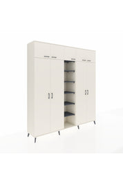 Hyperion Dolap 18 Raflı 9 Kapaklı 220x44x243 Aytaşı-Aytaşı/Antrasit