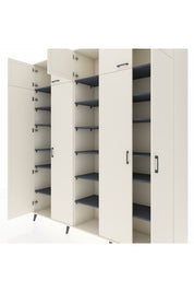 Hyperion Dolap 18 Raflı 9 Kapaklı 220x44x243 Aytaşı-Aytaşı/Antrasit