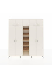 Hyperion Dolap 18 Raflı 9 Kapaklı 220x44x243 Aytaşı-Aytaşı/Çam