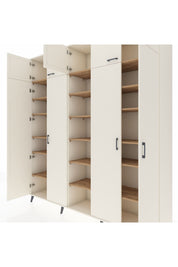 Hyperion Dolap 18 Raflı 9 Kapaklı 220x44x243 Aytaşı-Aytaşı/Çam