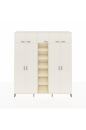 Hyperion Dolap 12 Raflı 9 Kapaklı 2 Askılı 220x44x243 - S553M016V04B