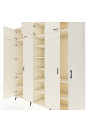 Hyperion Dolap 12 Raflı 9 Kapaklı 2 Askılı 220x44x243 - S553M016V04B