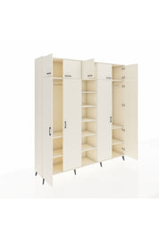 Hyperion Dolap 12 Raflı 9 Kapaklı 2 Askılı 220x44x243 - S553M016V04B