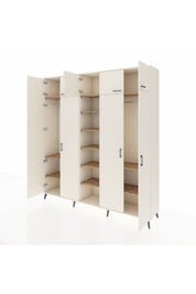 Hyperion Dolap 12 Raflı 9 Kapaklı 2 Askılı 220x44x243 - S553M016V06B