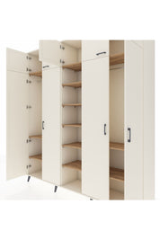Hyperion Dolap 12 Raflı 9 Kapaklı 2 Askılı 220x44x243 - S553M016V06B
