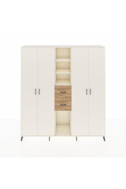 Hyperion Dolap 15 Raflı 2 Çekmeceli 4 Kapaklı 220x44x243 - S553M018V06B