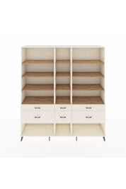 Hyperion Dolap 12 Raflı 6 Çekmeceli 220x44x243 - S553M019V01B