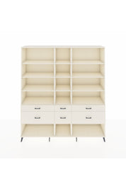 Hyperion Dolap 12 Raflı 6 Çekmeceli 220x44x243 - S553M019V04B