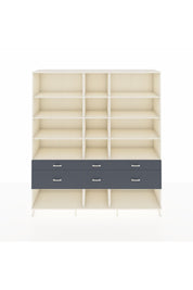 Hyperion Dolap 12 Raflı 6 Çekmeceli 220x44x243 - S553M019V05B