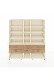 Hyperion Dolap 12 Raflı 6 Çekmeceli 220x44x243 - S553M019V06B