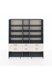 Hyperion Dolap 12 Raflı 6 Çekmeceli 220x44x243 - S553M019V16B