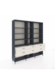 Hyperion Dolap 12 Raflı 6 Çekmeceli 220x44x243 - S553M019V16B