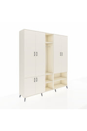 Hyperion Dolap 15 Raflı 5 Kapaklı Tek Askılı 220x44x243 - S553M021V04B