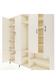 Hyperion Dolap 15 Raflı 5 Kapaklı Tek Askılı 220x44x243 - S553M021V04B