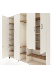 Hyperion Dolap 15 Raflı 5 Kapaklı Tek Askılı 220x44x243 - S553M021V06B