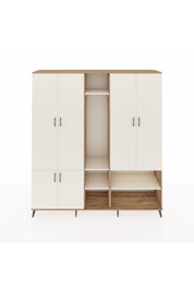 Hyperion Dolap 15 Raflı 5 Kapaklı Tek Askılı 220x44x243 - S553M021V22B