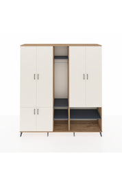 Hyperion Dolap 15 Raflı 5 Kapaklı Tek Askılı 220x44x243 - S553M021V23B