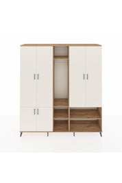 Hyperion Dolap 15 Raflı 5 Kapaklı Tek Askılı 220x44x243 - S553M021V24B