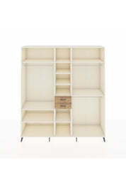 Hyperion Dolap 10 Raflı 2 Çekmeceli 3 Askılı 220x44x243 Aytaşı-Aytaşı/Çam