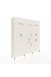 Hyperion Dolap 10 Raflı 2 Çekmeceli 3 Askılı 220x44x243 Aytaşı-Aytaşı/Aytaşı