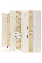 Hyperion Dolap 10 Raflı 2 Çekmeceli 3 Askılı 220x44x243 Aytaşı-Aytaşı/Aytaşı