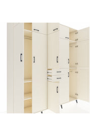 Hyperion Dolap 10 Raflı 2 Çekmeceli 3 Askılı 220x44x243 Aytaşı-Aytaşı/Aytaşı