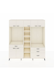 Hyperion Dolap 11 Raflı 4 Çekmeceli 2 Askılı 220x44x243 Aytaşı-Aytaşı/Aytaşı