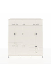 Hyperion Dolap 8 Raflı 4 Çekmeceli 3 Askılı 220x44x243 Aytaşı-Aytaşı/Aytaşı