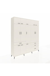 Hyperion Dolap 8 Raflı 4 Çekmeceli 3 Askılı 220x44x243 Aytaşı-Aytaşı/Aytaşı