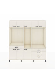 Hyperion Dolap 8 Raflı 4 Çekmeceli 3 Askılı 220x44x243 Aytaşı-Aytaşı/Aytaşı