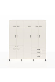 Hyperion Dolap 11 Raflı 4 Çekmeceli 2 Askılı 220x44x243 Aytaşı-Aytaşı/Aytaşı