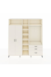 Hyperion Dolap 9 Raflı 3 Çekmeceli 2 Askılı 220x44x243 Aytaşı-Aytaşı/Aytaşı