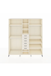 Hyperion Dolap 10 Raflı 6 Çekmeceli 3 Askılı 220x44x243 Aytaşı-Aytaşı/Aytaşı