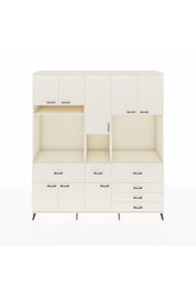 Hyperion Dolap 10 Raflı 6 Çekmeceli 8 Kapaklı 220x44x243 Aytaşı-Aytaşı/Aytaşı