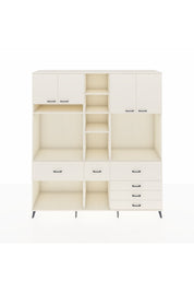 Hyperion Dolap 11 Raflı 6 Çekmeceli 4 Kapaklı 220x44x243 - S553M036V04B