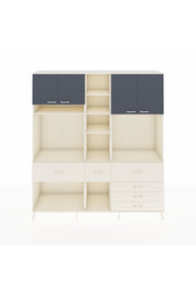 Hyperion Dolap 11 Raflı 6 Çekmeceli 4 Kapaklı 220x44x243 - S553M036V07B