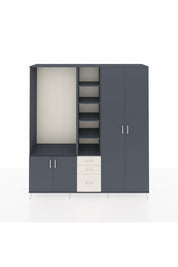 Hyperion Dolap 13 Raflı 3 Çekmeceli 4 Kapaklı 220x44x243 - S553M040V16B