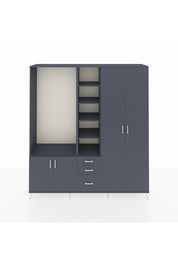 Hyperion Dolap 13 Raflı 3 Çekmeceli 4 Kapaklı 220x44x243 - S553M040V17B