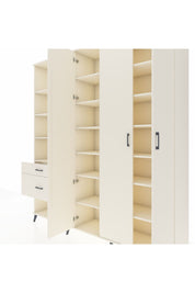 Hyperion Dolap 16 Raflı 2 Çekmeceli 3 Kapaklı 220x44x243 - S553M041V04B