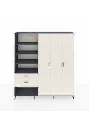 Hyperion Dolap 16 Raflı 2 Çekmeceli 3 Kapaklı 220x44x243 - S553M041V13B